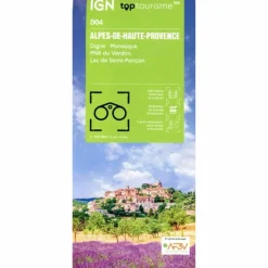 4 ALPES DE HAUTE PROVENCE - Straßenkarte^ Straßenkarten|Fahrradkarten