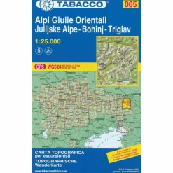 Winterkarten|Wanderkarten Und Winterkarten*065 ALPI GIULIE ORIENTALI-BOHINJ-TRIGLAV - Wanderkarte
