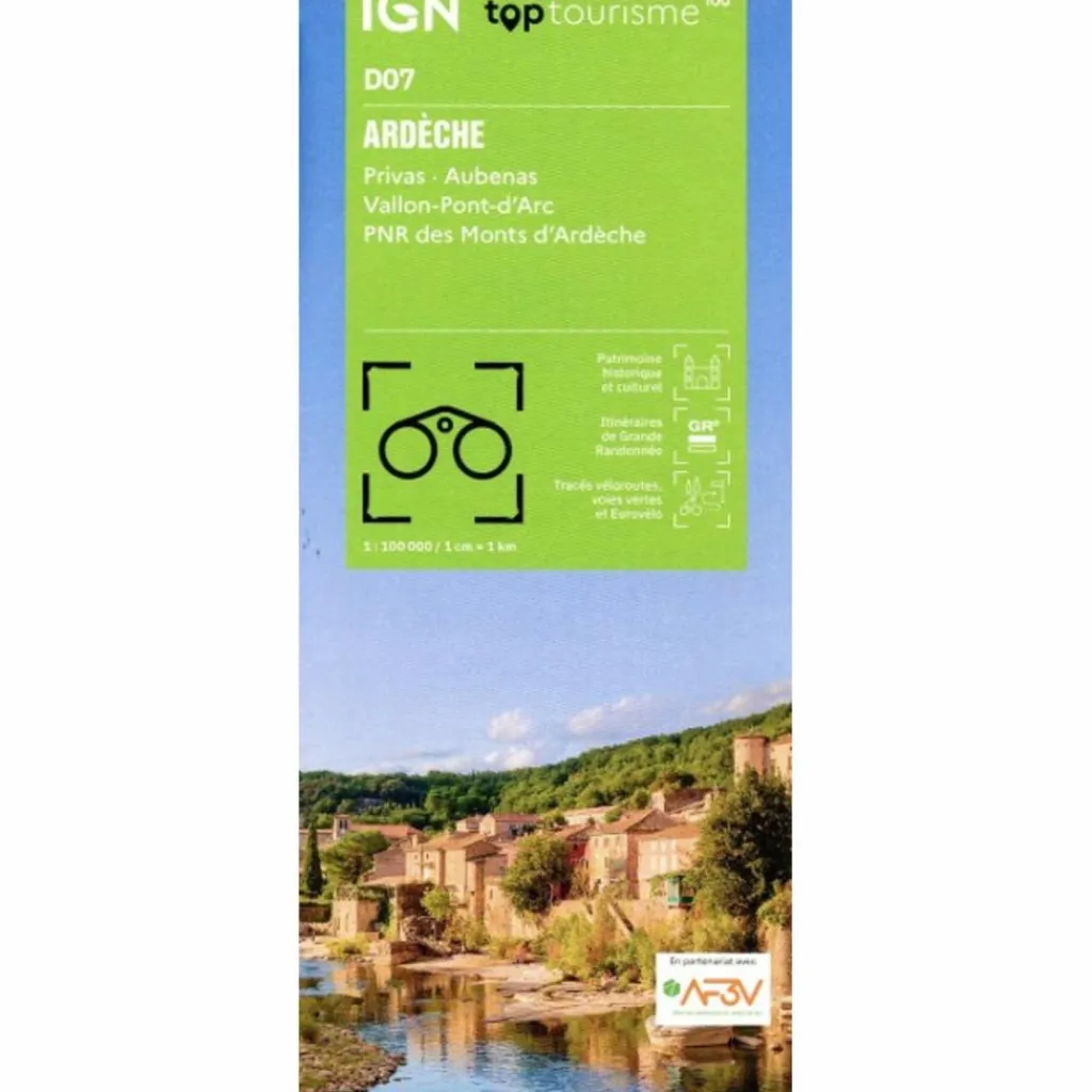 Straßenkarten|Fahrradkarten*7 ARDÈCHE PRIVAS - Straßenkarte