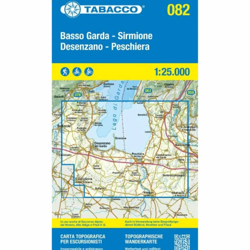82 BASSO GARDA SIRMIONE DESENZANO PESCHIERA - Wanderkarte^ Wanderkarten Und Winterkarten|Wanderkarten Und Winterkarten