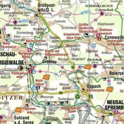 107 FREIZEITKARTE OBERLAUSITZ - Wanderkarte^ Wanderkarten Und Winterkarten|Wanderkarten Und Winterkarten