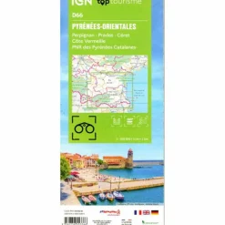 66 PYRÉNÉES ORIENTALES^ Straßenkarten|Fahrradkarten