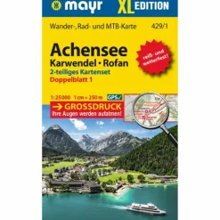 ACHENSEE, KARWENDEL, ROFAN XL (2-KARTEN-SET) 1:25000^ Wanderkarten Und Winterkarten|Wanderkarten Und Winterkarten