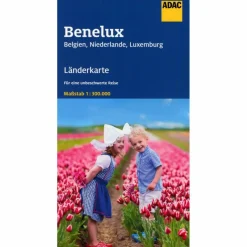 Straßenkarten|Straßenkarten*ADAC LÄNDERKARTE BENELUX, BELGIEN, NIEDERLANDE, LUXEMBURG - Straßenkarte