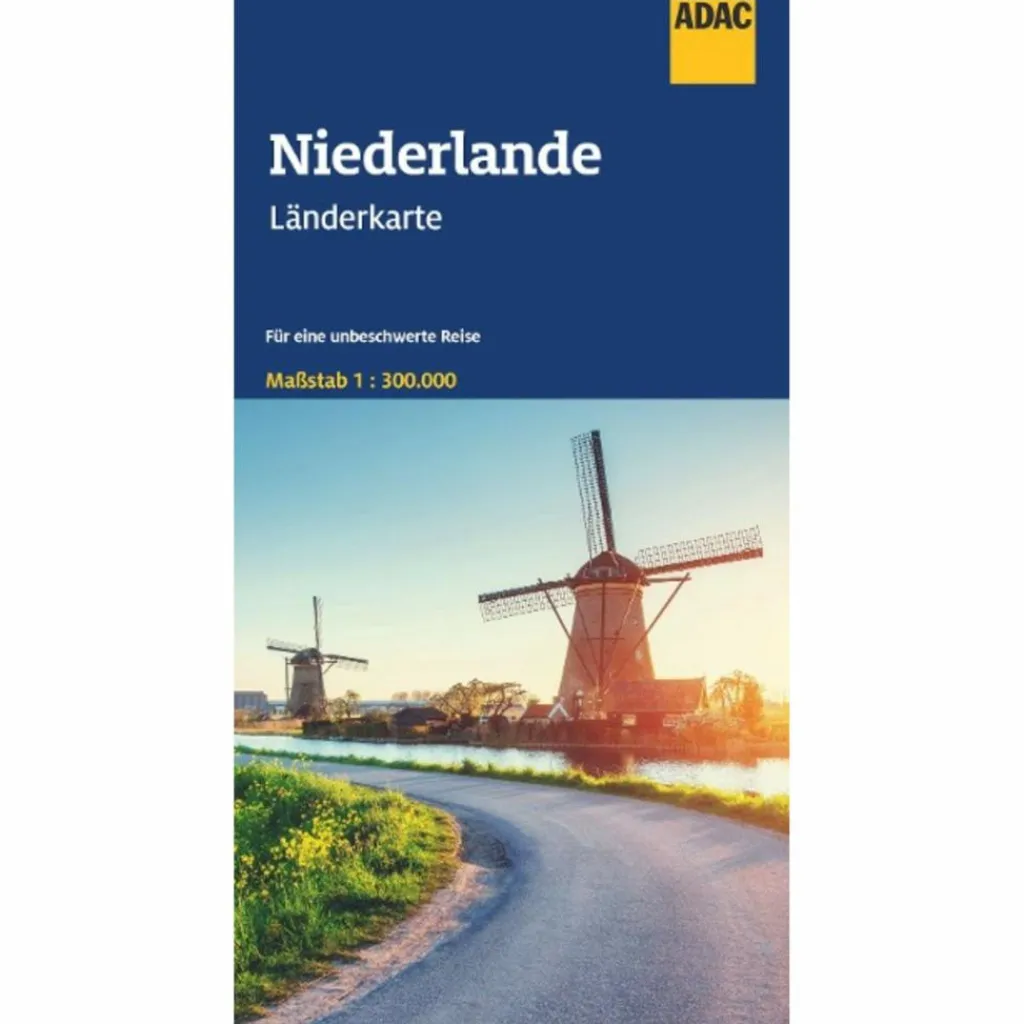 Straßenkarten|Straßenkarten*LÄNDERKARTE NIEDERLANDE 1:300.000 - Straßenkarte
