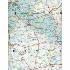ADAC REGIONALKARTE BLATT 2 MECKLENBURGISCHE KÜSTE - Straßenkarte^ Straßenkarten|Straßenkarten