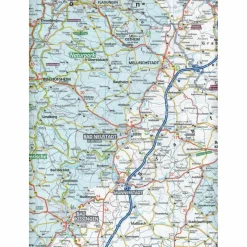 ADAC REGIONALKARTE BLATT 12 NÜRNBERG, WÜRZBURG, FULDA, HEILB - Straßenkarte^ Straßenkarten|Straßenkarten