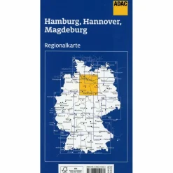 ADAC REGIONALKARTE BLATT 5 HAMBURG, HANNOVER, MAGDEBURG 1:15 - Straßenkarte^ Straßenkarten|Straßenkarten