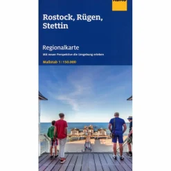 ADAC REGIONALKARTE DEUTSCHLAND BLATT 3 ROSTOCK, RÜGEN, STETT - Straßenkarte^ Straßenkarten|Straßenkarten