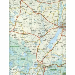 ADAC REGIONALKARTE DEUTSCHLAND BLATT 3 ROSTOCK, RÜGEN, STETT - Straßenkarte^ Straßenkarten|Straßenkarten