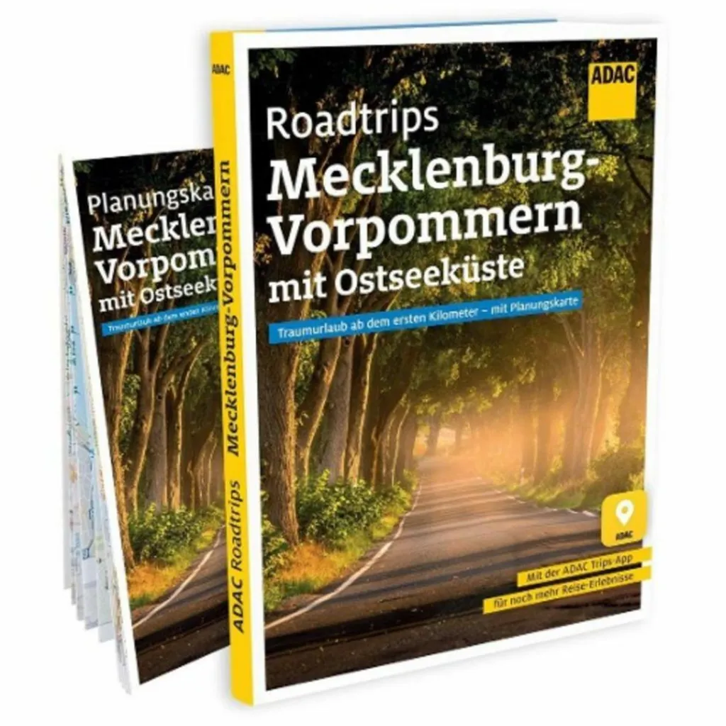ADAC ROADTRIPS MECKLENBURG-VORPOMMERN MIT OSTSEEKÜSTE - Reiseführer^ Wohnmobilreiseführer