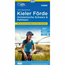 ADFC REGIONALKARTE KIELER FÖRDE - Fahrradkarte^ Fahrradkarten|Fahrradkarten