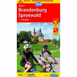 Fahrradkarten|Fahrradkarten*ADFC-RADTOURENKARTE 9 BRANDENBURG SPREEWALD 1:150.000 - Fahrradkarte