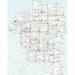 Fahrradkarten|Fahrradkarten*ADFC-RADTOURENKARTE 15 RHEINLAND /EIFEL 1:150.000 - Fahrradkarte