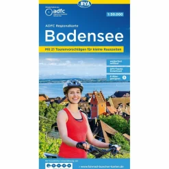 Fahrradkarten|Fahrradkarten*ADFC-REGIONALKARTE BODENSEE, 1:50.000, REIß- UND WETTERFEST - Fahrradkarte