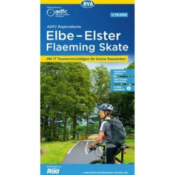 ADFC-REGIONALKARTE ELBE-ELSTER-FLAEMING SKATE - Fahrradkarte^ Fahrradkarten|Fahrradkarten