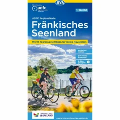 ADFC-REGIONALKARTE FRÄNKISCHES SEENLAND, 1:50.000 - Fahrradkarte^ Fahrradkarten|Fahrradkarten