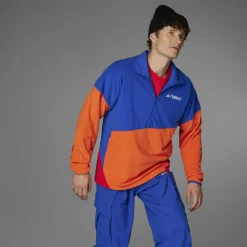 Herren Adidas Pullover Und Fleecepullover*MULTI FLEECE ANORAK Herren - Fleecepullover