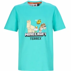 Adidas TERREX KIDS MINECRAFT MT T-SHIRT Kinder - T-Shirt^Kinder Kinder T-Shirts
