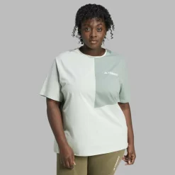 Damen Adidas Shirts Und Tops*TERREX MULTI TEE PLUS SIZE Damen - Funktionsshirt