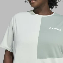 Damen Adidas Shirts Und Tops*TERREX MULTI TEE PLUS SIZE Damen - Funktionsshirt