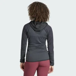 Adidas TERREX TECHROCK HOODED WIND FLEECE JACKET Damen - Fleecejacke^Damen Pullover Und Fleecepullover|Outdoorjacken