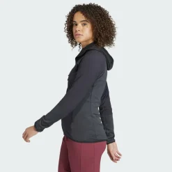 Adidas TERREX TECHROCK HOODED WIND FLEECE JACKET Damen - Fleecejacke^Damen Pullover Und Fleecepullover|Outdoorjacken