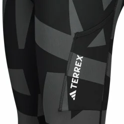 Adidas W MOUNTAIN TIGHTS ALLOVER PRINT Damen - Leggings^Damen Outdoorhosen