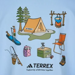 Adidas XPLORIC POLYGIENE GRAPHIC T-SHIRT Damen - T-Shirt^Damen Shirts Und Tops