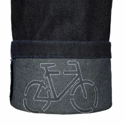 Alberto BIKE-JANA - ECOREPEL DENIM Damen - Fahrradhose^Damen Outdoorhosen