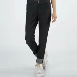 Alberto BIKE-JANA - ECOREPEL DENIM Damen - Fahrradhose^Damen Outdoorhosen