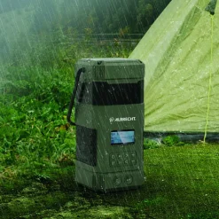 Albrecht Elektrogeräte*DR 114 DAB+ OUTDOOR RADIO WITH CAMPING LAMP - Kurbelradio