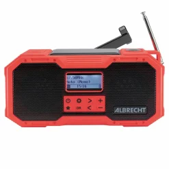 Albrecht DR 112 DAB+ OUTDOOR-RADIO - Kurbelradio^ Elektrogeräte