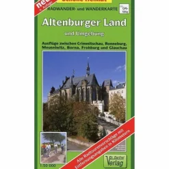 ALTENBURGER LAND UND UMGEBUNG 1 : 50 000 - Wanderkarte^ Fahrradkarten|Wanderkarten Und Winterkarten