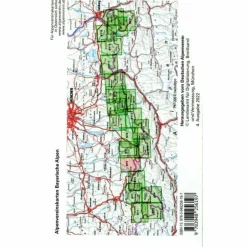 AMMERGAUER ALPEN WEST, HOCHPLATTE, KREUZSPITZE^ Wanderkarten Und Winterkarten|Wanderkarten Und Winterkarten