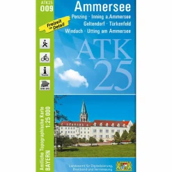 Wanderkarten Und Winterkarten|Wanderkarten Und Winterkarten*AMMERSEE 1 : 25 000 - Wanderkarte