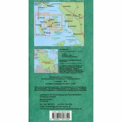 Wanderkarten Und Winterkarten|Wanderkarten Und Winterkarten*AMRUM - FÖHR 1:25.000 - Wanderkarte