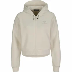 Damen Arc'teryx Pullover Und Fleecepullover*Arc'teryx EMBLEM FLEECE FULL ZIP CROP HOODY W Damen - Kapuzenjacke