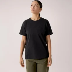 Arc'teryx Arc'teryx KRAGG COTTON LITTLE BIRD CREW SS W Damen - T-Shirt^Damen Shirts Und Tops