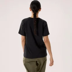 Arc'teryx Arc'teryx KRAGG COTTON LITTLE BIRD CREW SS W Damen - T-Shirt^Damen Shirts Und Tops