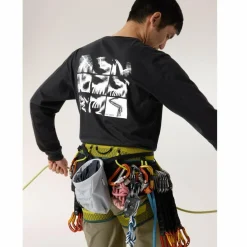 Arc'teryx Arc'teryx KRAGG SL COTTON BIRD TILE LS M Herren - Langarmshirt^Herren Shirts Und Tops