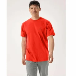 Arc'teryx Arc'teryx KRAGG SL COTTON BIRD WORD SS M Herren - T-Shirt^Herren Shirts Und Tops