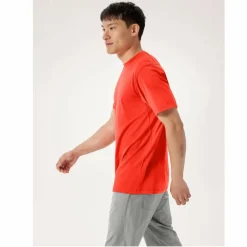 Arc'teryx Arc'teryx KRAGG SL COTTON BIRD WORD SS M Herren - T-Shirt^Herren Shirts Und Tops