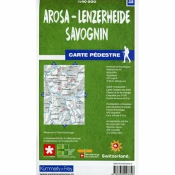 AROSA - LENZERHEIDE - SAVOGNIN 35 WANDERKARTE 1:40 000 MATT - Wanderkarte^ Wanderkarten Und Winterkarten|Wanderkarten Und Winterkarten