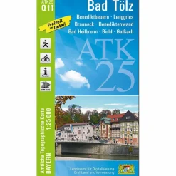BAD TÖLZ 1:25 000 - Wanderkarte^ Wanderkarten Und Winterkarten|Wanderkarten Und Winterkarten