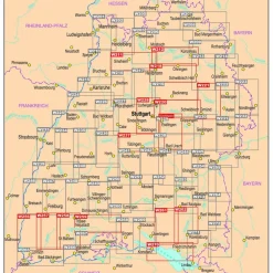 Wanderkarten Und Winterkarten|Wanderkarten Und Winterkarten*BAD URACH - GROßES LAUTERTAL (WEST), ZWIEFALTEN WANDERKARTE - Wanderkarte
