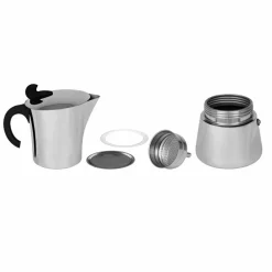 Basic Nature ESPRESSO MAKER EDELSTAHL - Kaffeepresse^ Kaffee Equipment|Campingtöpfe Und Campinggeschirr