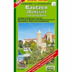 BAUTZEN UND UMGEBUNG 1 : 35 000 - Wanderkarte^ Fahrradkarten|Wanderkarten Und Winterkarten