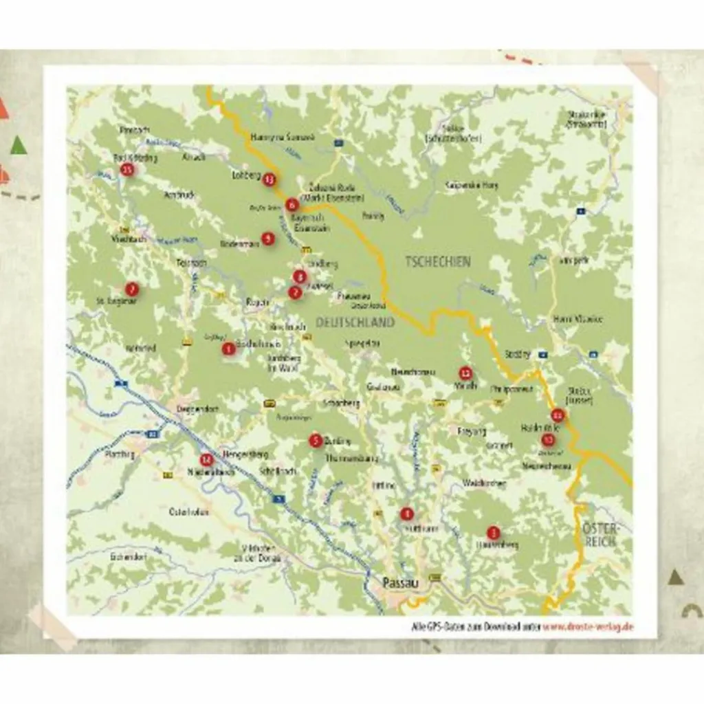 BAYERISCHER WALD. RADELN FÜR DIE SEELE^ Radwanderführer Und Mountainbikeführer