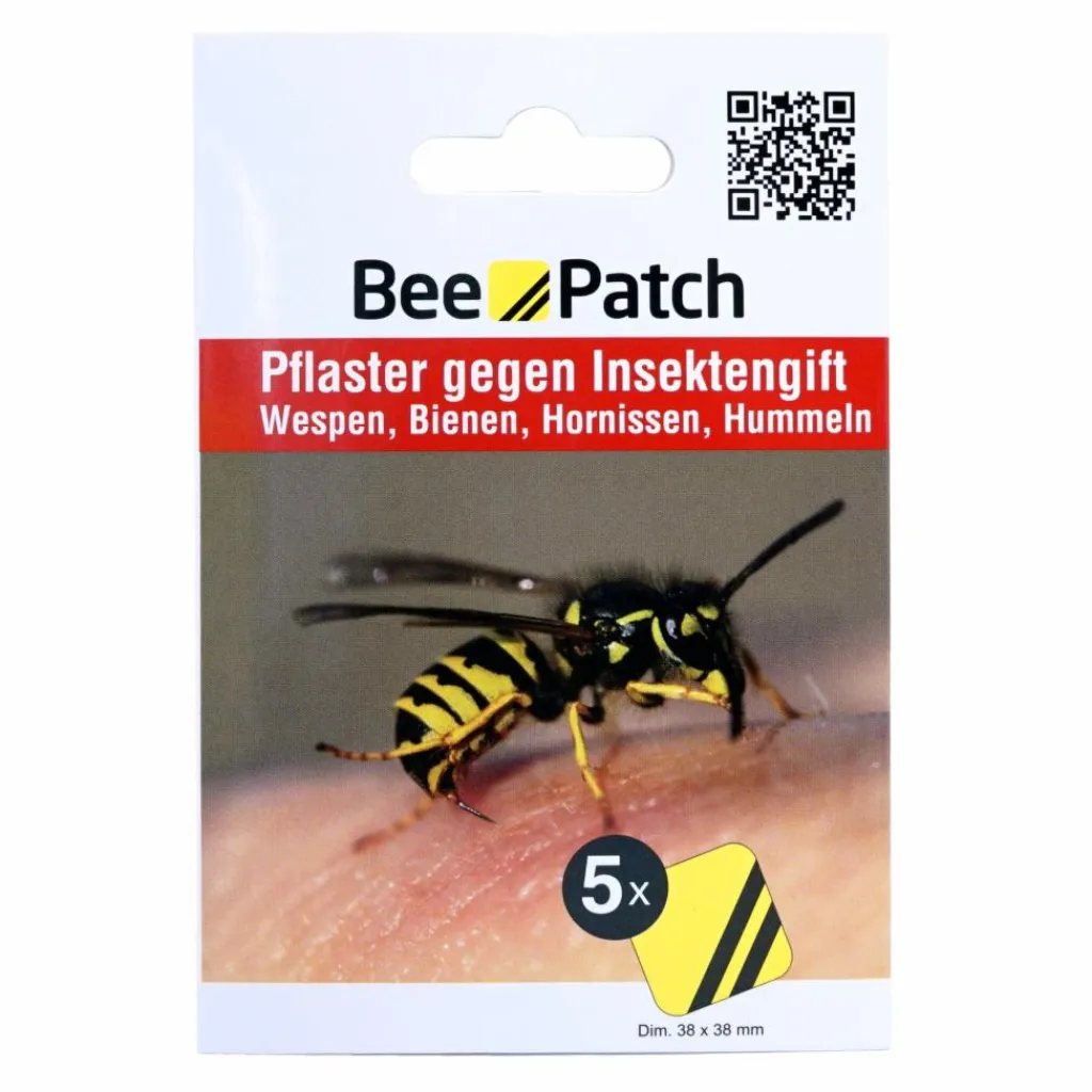 Bee-Patch PLASTER FOR STINGS OF BEES AND WASPS - Pflaster^ Insektenschutzmittel|Erste-Hilfe-Ausrüstung